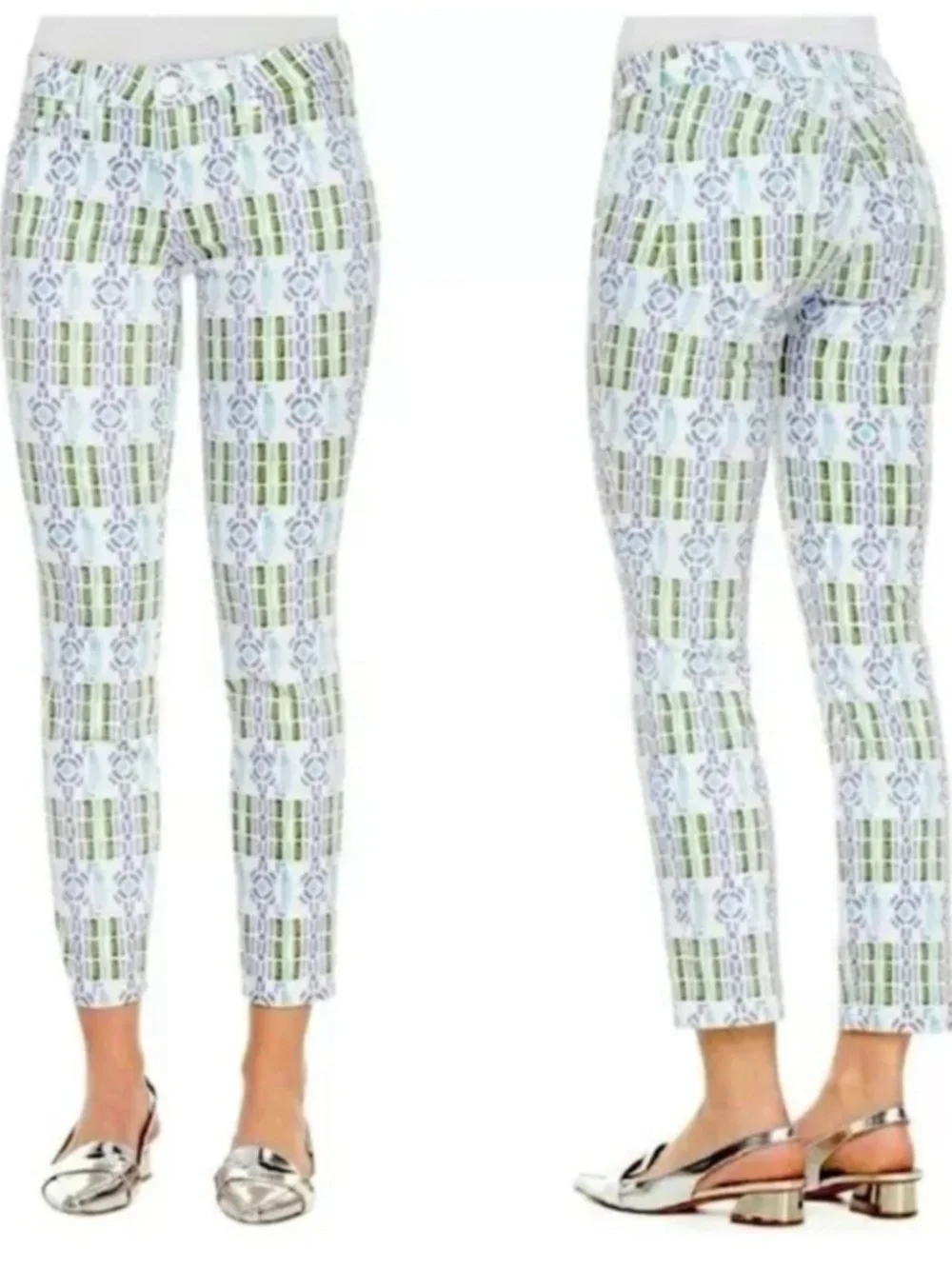 Tory Burch Alexa Cropped Skinny Jeans (28)